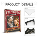 Personalized Custom Photo Canvas Wall Art-I'm Yours, No Returns Or Refunds - Joliny