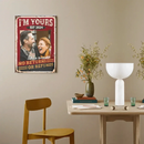 Personalized Custom Photo Canvas Wall Art-I'm Yours, No Returns Or Refunds - Joliny