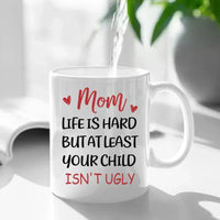 Personalized Custom Photo Mug, Treasured Moments Forever Linked, Gift For Mother - Joliny