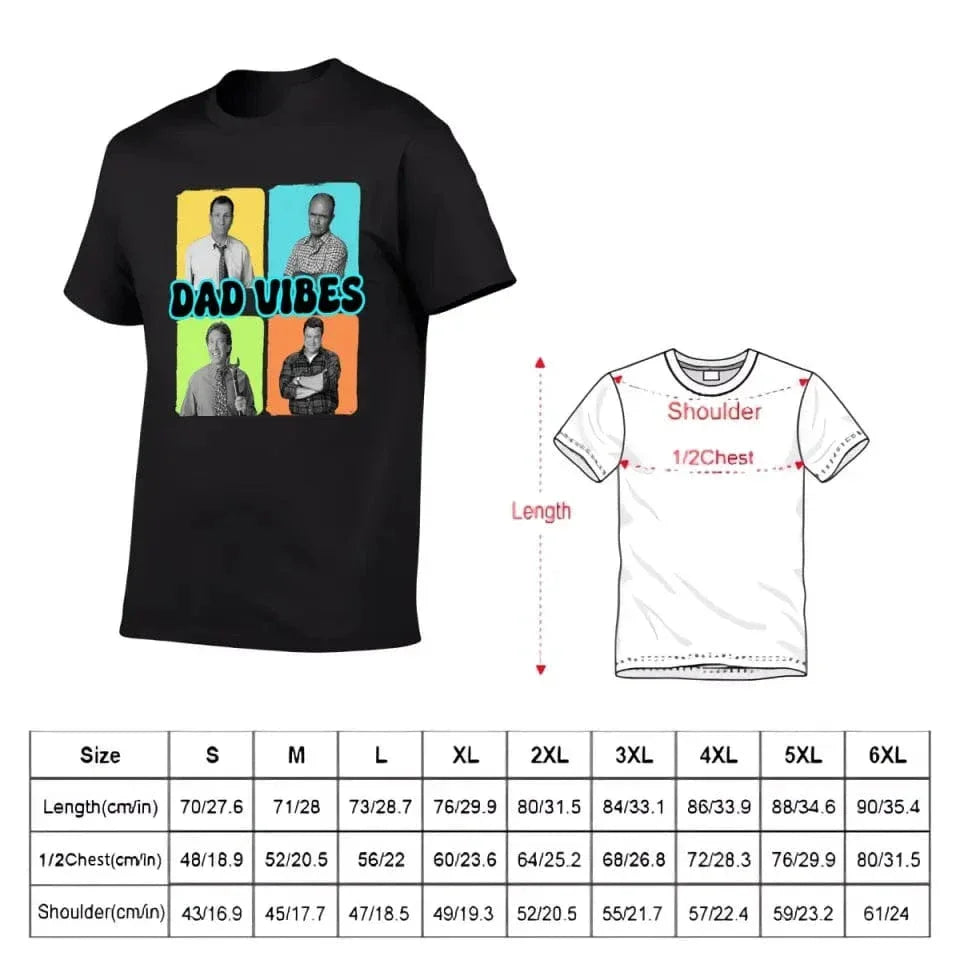 Personalized Custom Photo Shirt - Dad Vibes, Gift For Dad - Joliny