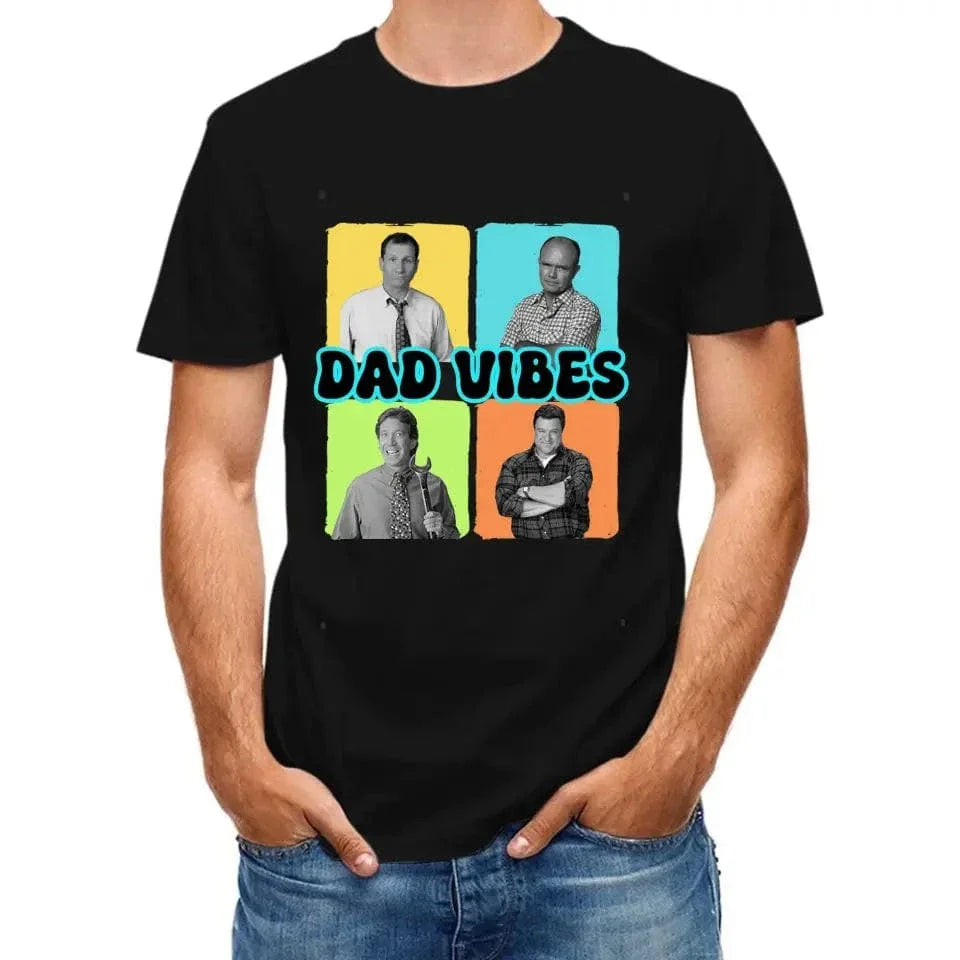 Personalized Custom Photo Shirt - Dad Vibes, Gift For Dad - Joliny