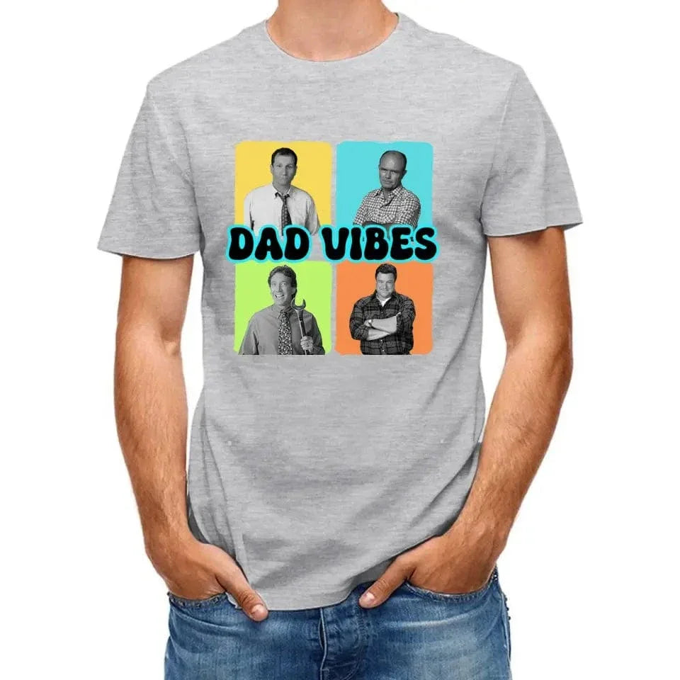 Personalized Custom Photo Shirt - Dad Vibes, Gift For Dad - Joliny