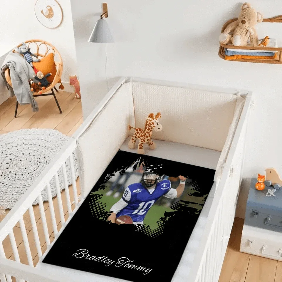 Personalized Custom Rugby Blankets - Gifts for Rugby Players - Joliny