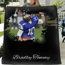 Personalized Custom Rugby Blankets - Gifts for Rugby Players - Joliny