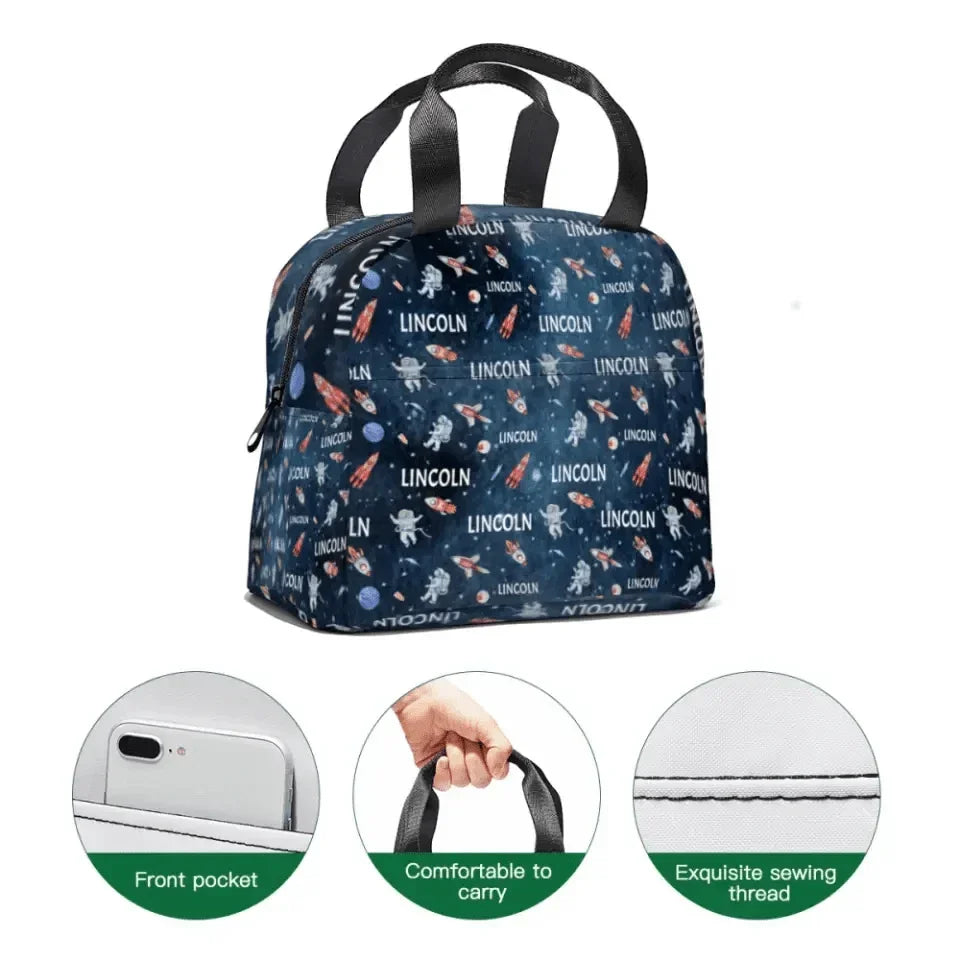Personalized Custom Space Backpack with Name School Season Gift - Joliny