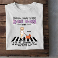 Personalized Custom T Shirt - Dogs Run To You, Gift For Dog Mom - Joliny