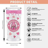 Personalized Custom Tumbler - Grandma's Sweethearts Pink Theme - Joliny