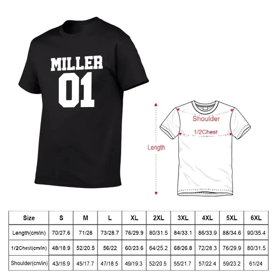 Personalized Dad Shirt With Name, Customized Dad And Son Matching Shirt - Joliny