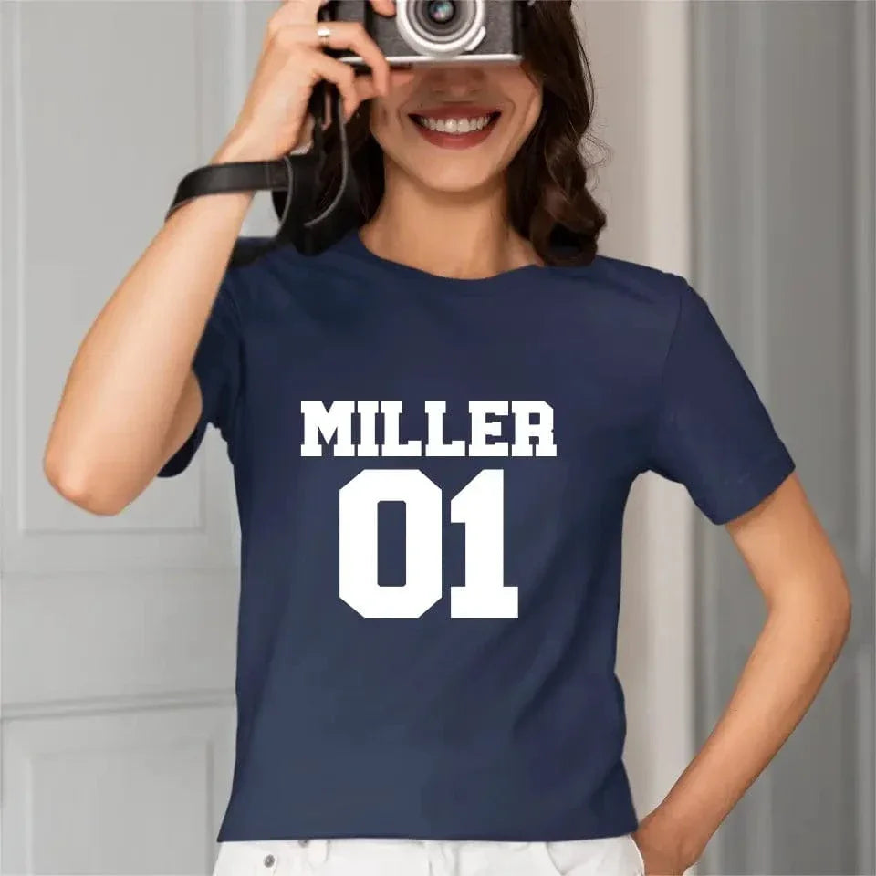 Personalized Dad Shirt With Name, Customized Dad And Son Matching Shirt - Joliny