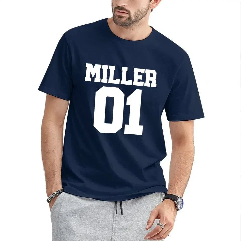 Personalized Dad Shirt With Name, Customized Dad And Son Matching Shirt - Joliny