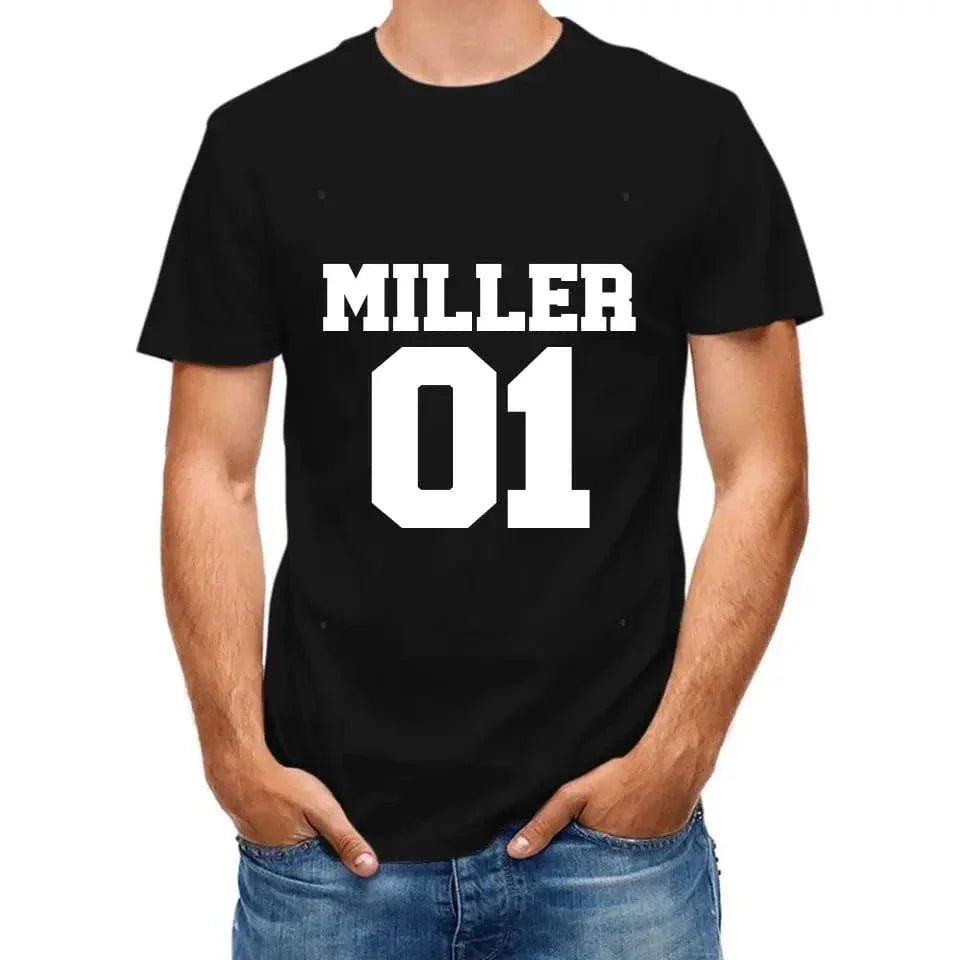 Personalized Dad Shirt With Name, Customized Dad And Son Matching Shirt - Joliny