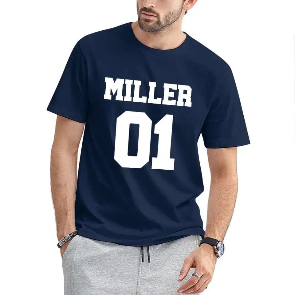 Personalized Dad Shirt With Name, Customized Dad And Son Matching Shirt - Joliny