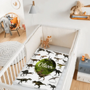 Personalized Dinosaur Custom Throw Blanket Jurassic Dinosaur World Park Theme - Gift For Kids - Joliny