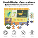 Personalized Dinosaur Jigsaw Puzzle for Toddler Kids 35PCS/70PCS - Joliny