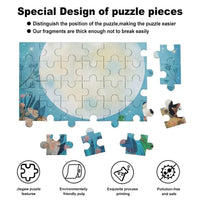 Personalized Dinosaur Jigsaw Puzzle for Toddler Kids 35PCS/70PCS - Joliny