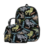 Personalized Dinosaur Lovers with Names Custom Backpacks - Opening Season Gifts for Kids - Joliny