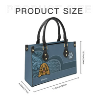 Personalized Dog Leather Handbag - Gift For Dog Lover - Joliny