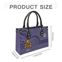 Personalized Dog Leather Handbag - Gift For Dog Lover - Joliny