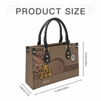 Personalized Dog Leather Handbag - Gift For Dog Lover - Joliny