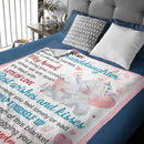 Personalized Elephant Baby Custom Name, Inside This Blankets is A Piece of My Heart - Joliny