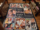 Personalized Family Blankets with Picture to Best Dad Mom Grands Ever - Joliny