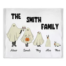 Personalized Family Name Halloween Blanket - Joliny