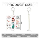 Personalized Fiberboard Keychain - A Wise Doctor Once Wrote - Appreciation Gift For Doctor - Joliny