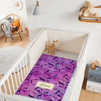 Personalized Galaxy Horse Pattern Blanket - Joliny