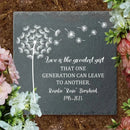 Personalized Garden Stone, Memorial Sympathy Gift - Love Is The Greatest Gift - Joliny