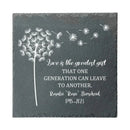 Personalized Garden Stone, Memorial Sympathy Gift - Love Is The Greatest Gift - Joliny