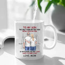 Personalized Gift Mug - The Only Thing Better Than Being Your Mother Is Watching You Be a Dad - Joliny