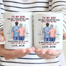 Personalized Gift Mug - The Only Thing Better Than Being Your Mother Is Watching You Be a Dad - Joliny