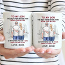 Personalized Gift Mug - The Only Thing Better Than Being Your Mother Is Watching You Be a Dad - Joliny
