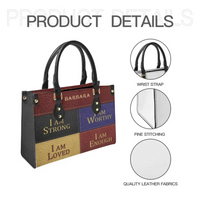 Personalized Gifts Christianart Leather Bag - I Am Enough, I Am Loved, Gifts for Women - Joliny