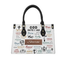 Personalized Gifts Christianart Leather Bag, What God Says About You, Gifts for Women - Joliny