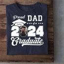 Personalized Graduation 2024 ShirtsProud Family Graduate 2024 GraduatePictureand Photo Class Of 2024 SeniorFamily Shirt copy - Joliny