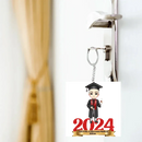 Personalized Graduation Acrylic Character Keychain - Joliny