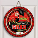 Personalized Graduation Door Sign - Custom Congrats Grad Name Plaque, Perfect Graduation Gift & Party Decor - Joliny