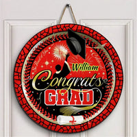 Personalized Graduation Door Sign - Custom Congrats Grad Name Plaque, Perfect Graduation Gift & Party Decor - Joliny