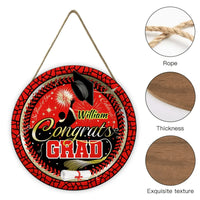 Personalized Graduation Door Sign - Custom Congrats Grad Name Plaque, Perfect Graduation Gift & Party Decor - Joliny
