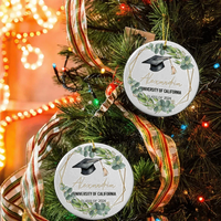Personalized Graduation Keepsake Ceramic Ornament - Custom Graduation Gift - Joliny