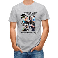 Personalized Graduation T-Shirt - Customized Name, Year and 4 Photos, Gift for Graduates - Joliny