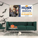 Personalized Honk Graduation Banner,You Did It - Joliny