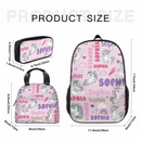 Personalized Kids Rainbow Unicorn Backpack - Gifts for Girls - Joliny