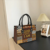 Personalized Leather Bag - God Says I Am Unique - Joliny