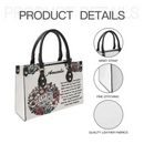 Personalized Leather Bag - I Can Only Imagine - Joliny