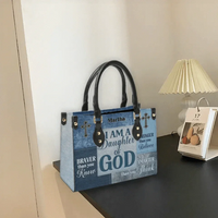 Personalized Leather Bag - Religious Gift For Worship Friends, Daughter Of God - Joliny