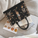 Personalized Leather Bucket Bag - Gift For Teacher - Joliny