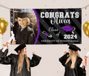 Personalized Left Side Graduation Photo Flash Congratulations Banner - Joliny