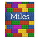 Personalized LEGO Bricks Custom Name Blanket - Joliny
